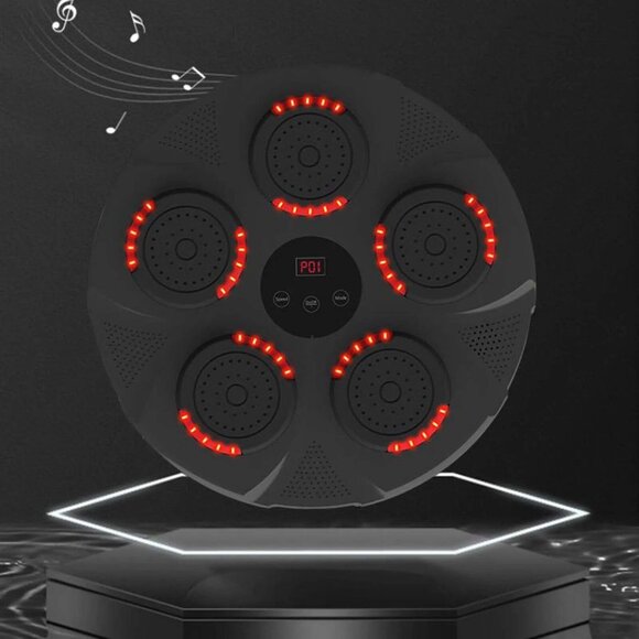 Interactive Smart Music Punching Pad: LED Lighted Home Boxing Trainer for Fitnes - Picture 5 of 5